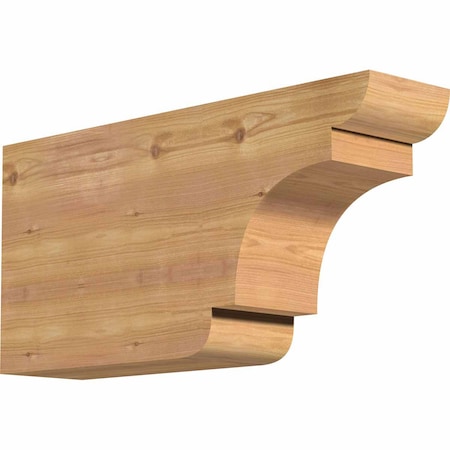 Ekena Millwork New Brighton Smooth Rafter Tail, Western Red Cedar, 5 1/2"W x 12"H x 24"L RFT06X12X24NEB00SWR